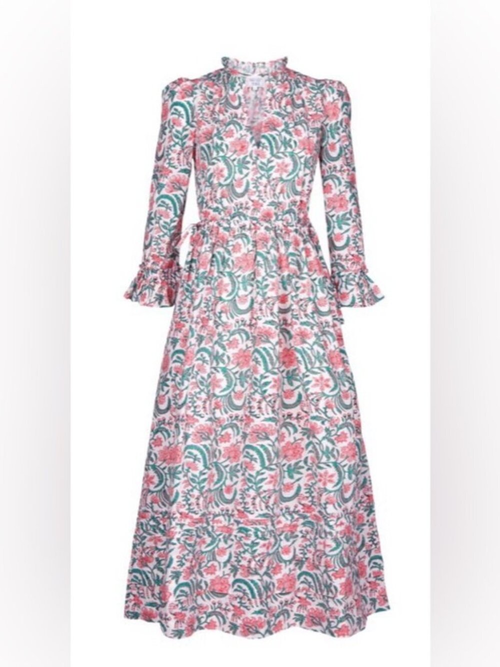 Pink City Prints Amelia Dress in Sweet Pea